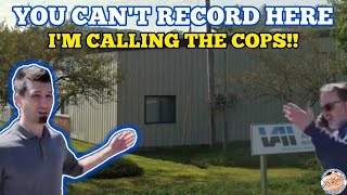 AEROSPACE COMPANY *GETS SCHOOLED*  SHERIFF GET'S QUESTIONED AND INVESTIGATED ST. JOHNSBURY VERMONT