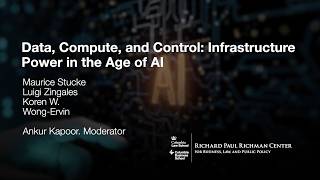 Market Power in Transition Conference: Data Compute and Control