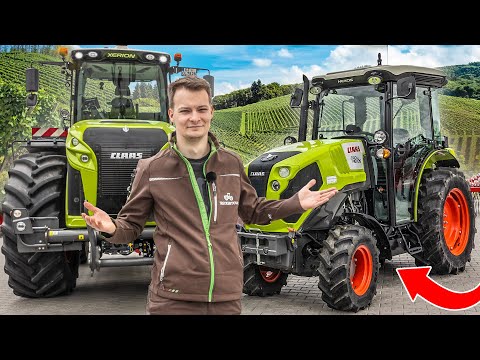 Vom XXL-Traktor in den Weinbau-Traktor und XERION-Action im Sonnenuntergang | TRECKERTOUR TAG 5