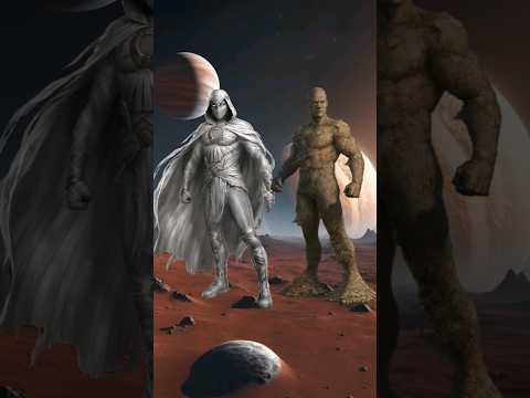 Moonknight vs Marvel and Dc character's #marvel #moonknight