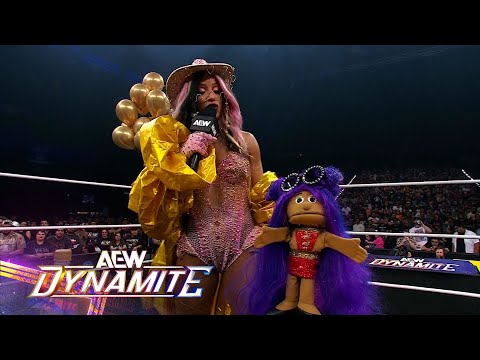 Kris Statlander & Mini Moné RUIN Ultimo Moné's celebration! | AEW Dynamite, 10/22/25
