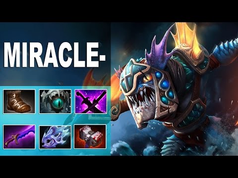 DOTA 2 MIRACLE - SLARK GAMEPLAY MMR 8000