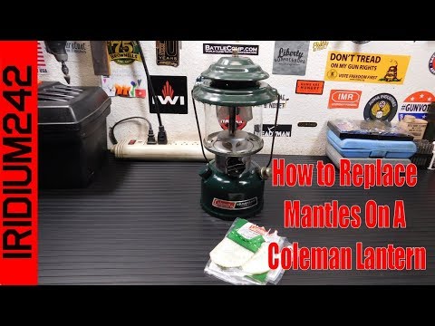 How to Replace the Mantles On A Coleman Lantern