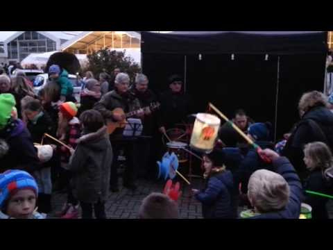 Haubachlerchen singen Martinslieder