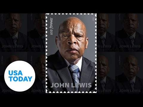 Rep. John Lewis, civil rights icon, honored with USPS stamp USA TODAY
