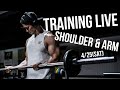 【筋トレライブ配信】肩と腕のトレーニング【筋肥大】