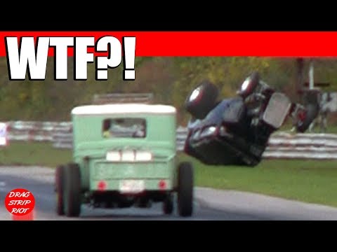 Hot Rod Nostalgia Drag Racing Crash Video
