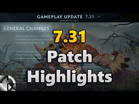 Dota 2 Patch 7.31 Support Highlights