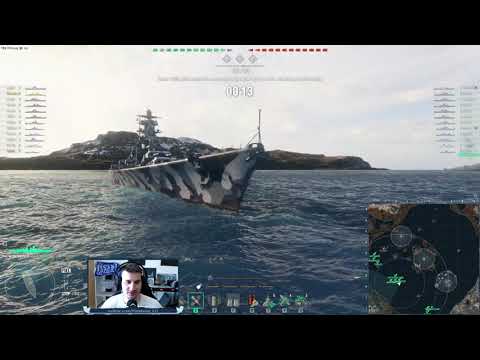 German SUPER BATTLESHIP Hannover - World of Warships