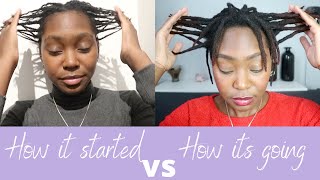 How I Went From Thin To Thick Locs!