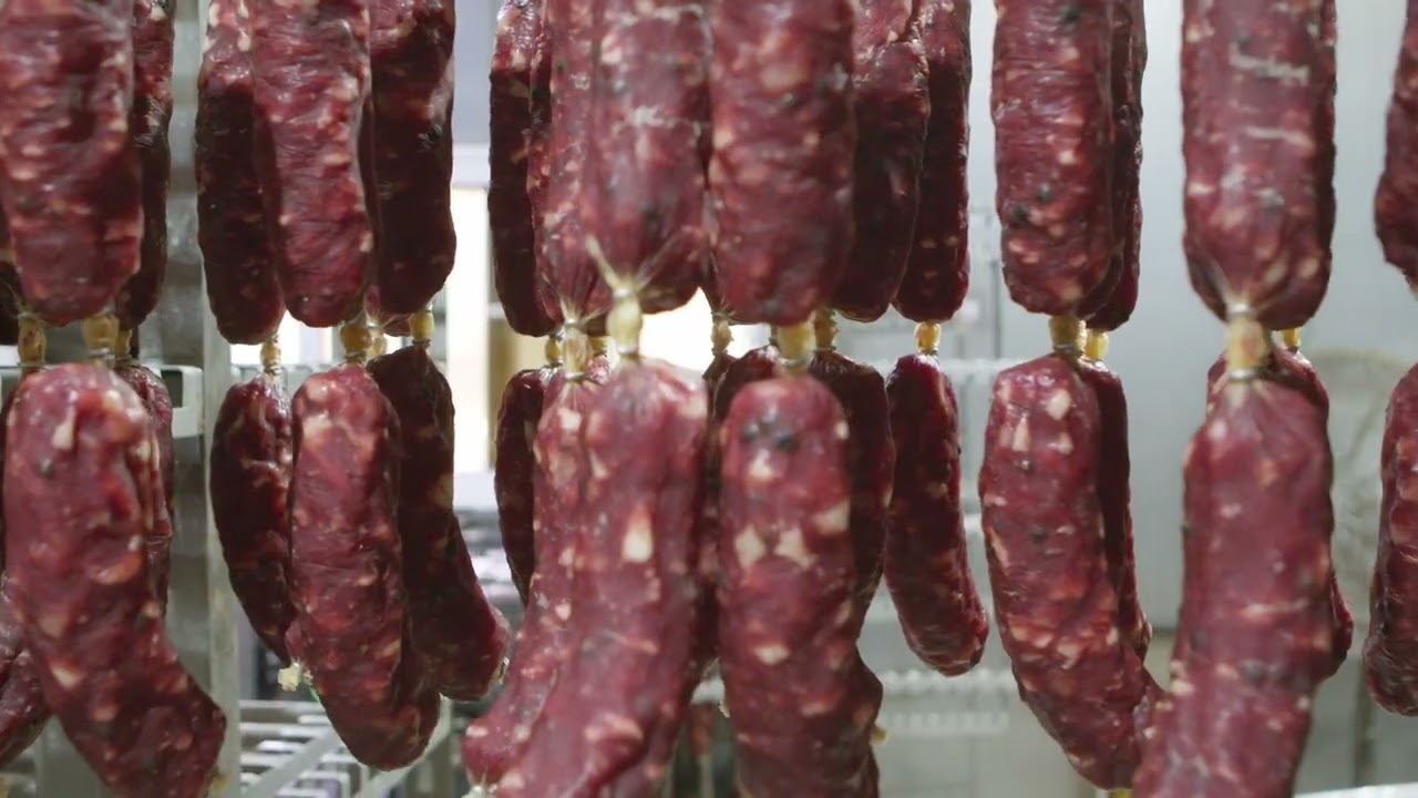 Traditional air-dried Lefkada salami
