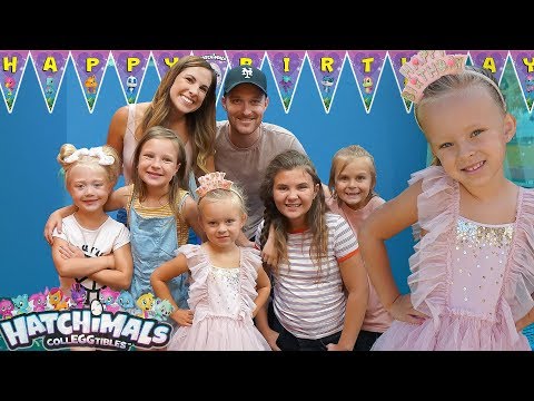 HATCHIMALS BIRTHDAY PARTY! 🎂 Peyton's 5th Birthday Special
