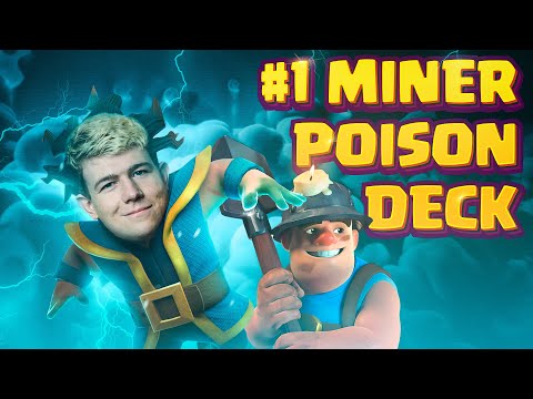 ULTIMATE MINER CONTROL! 3.0 MINER POISON DECK - Clash Royale