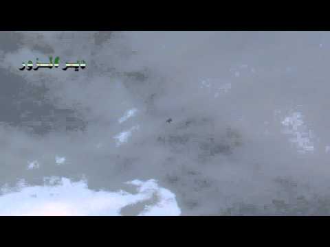 التصدي للطيران الحربي بالقرب من لواء الصواريخ 113 في ريف دير الزور