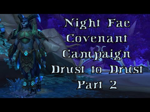 Night Fae Covenant Campaign - Drust to Drust Part 2 | Fire Mage | WoW Shadowlands