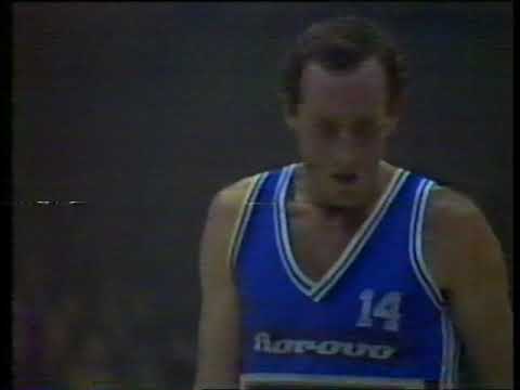 PJ u košarci 1980/81. - Partizan - Zadar - zadnjih 10 minuta