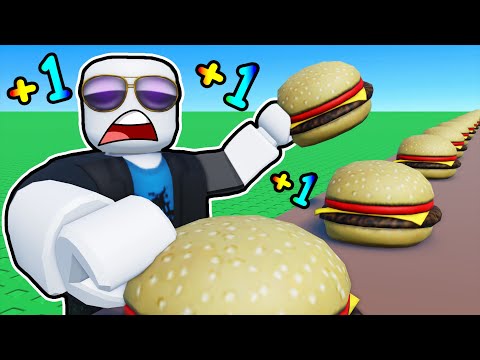 +1 Food EVERY SECOND to get MAX SIZE in Roblox...