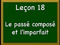 Le passé composé et l’imparfait