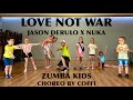 'Love Not War' - Zumba® Kids Choreo by Coffi