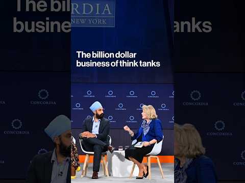 The billion dollar business of think tanks #shorts #thinktanks #business