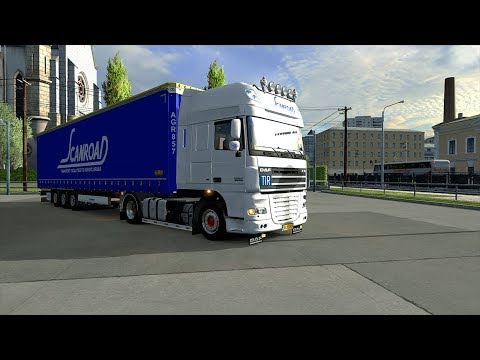 [ETS2] Euro Truck Simulator 2 1.35 -NaturaLux -  Daf XF 105  - Trailer Krone MegaLiner- Promods 2.41