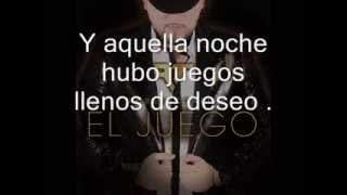 (Letra) "El Juego" - Roberto Tapia