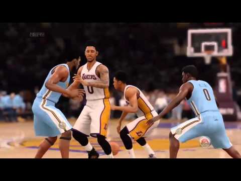 NBA LIVE 16 D'Angelo Russell/ La Lakers Highlights/ NewPatch