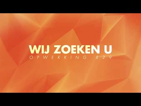 Opwekking 829 - Wij zoeken U - CD43 (lyric video)