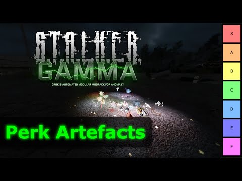 The Stalker Perk Artefact Tier List | S.T.A.L.K.E.R. GAMMA