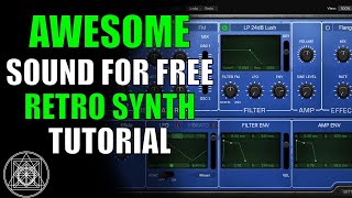 Video thumbnail for How to use Retro Synth in Logic Pro X | Logic Pro X Built in Sounds by Bardonmusic