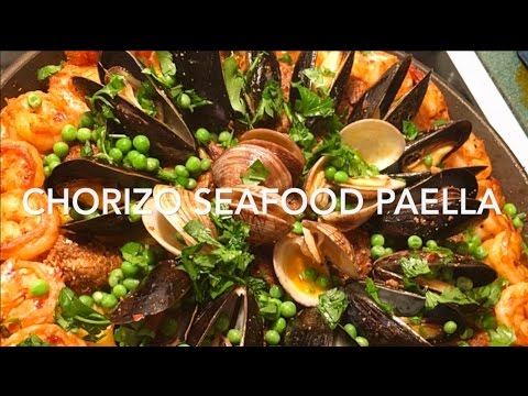 Chorizo Seafood Paella