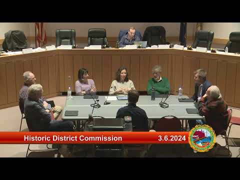 3.6.2024 Historic District Commission