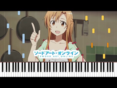 At Nightfall - Sword Art Online Piano Cover | Sheet Music [4K]
