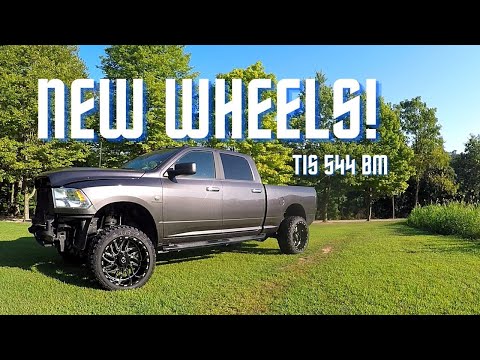 Installing TIS 544BM 22X12 Wheels