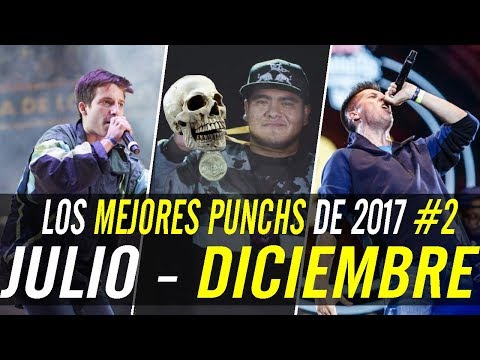 Los MEJORES PUNCHLINES De 2017 (Julio - Diciembre) l El Año Del Gallo En Batallas #2