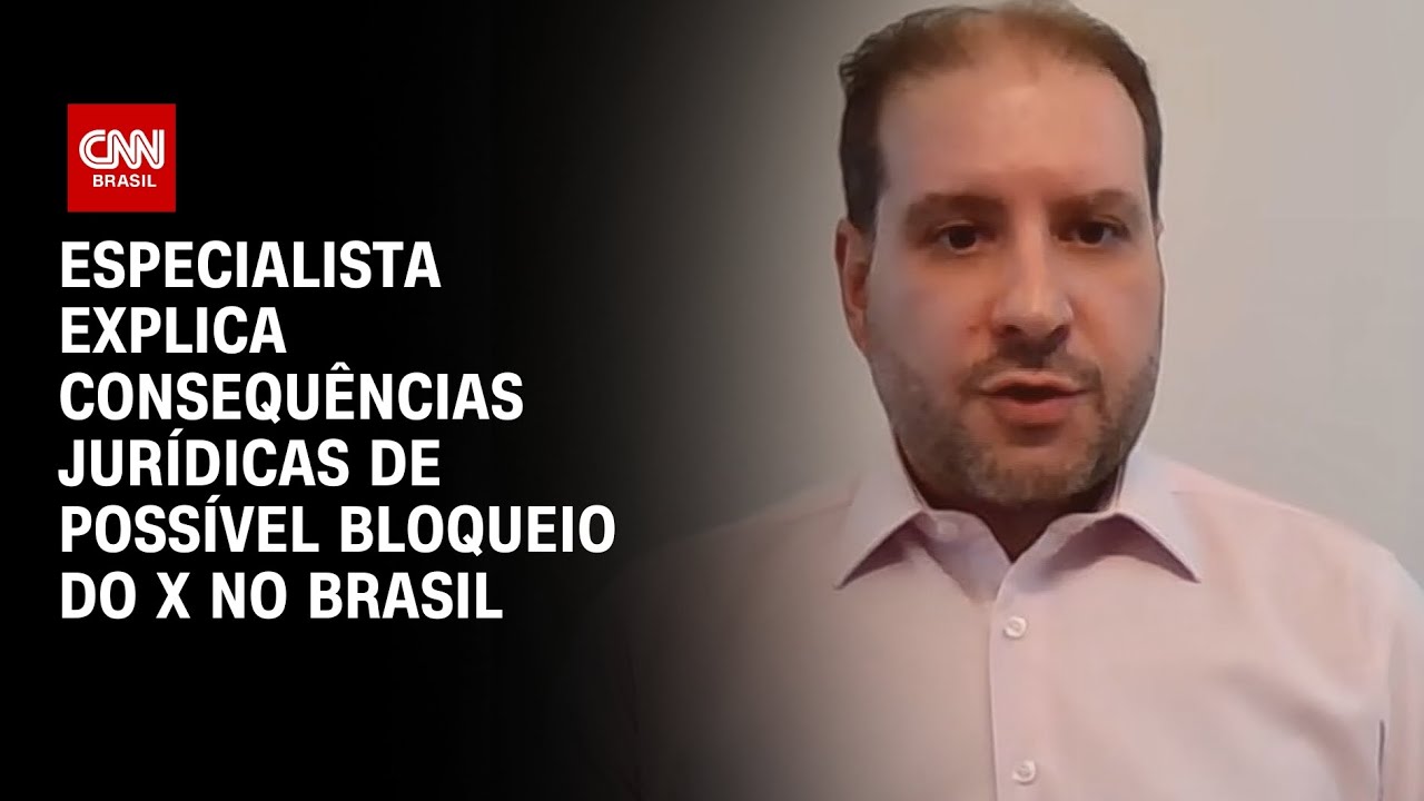 Especialista explica consequências jurídicas de possível bloqueio do X no Brasil | CNN 360°