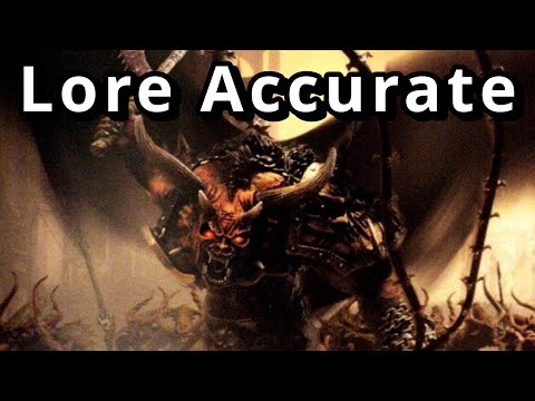 If the tabletop Khorne Daemons were lore accurate