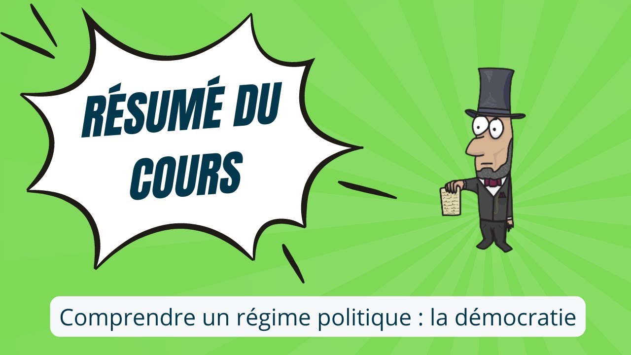 Comprendre un régime politique : la démocratie - HGGSP