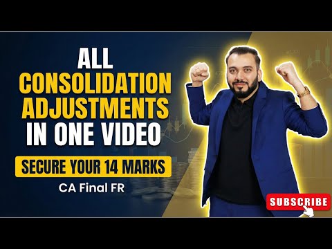 All Consolidation Adjustments in ONE Video | 14 Adjustments + Working Notes | 14 Marks | CA Final FR