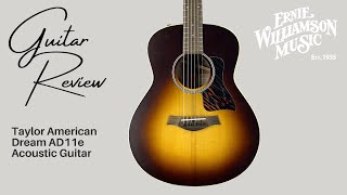 Video thumbnail for Taylor American Dream AD11e Acoustic Guitar Playthrough. No talking! Just tones! by Ernie Williamson Music