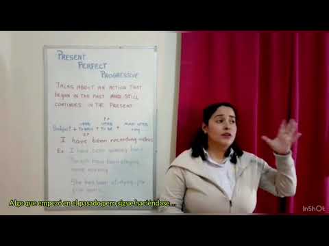 6th Grade. Online Class. Present Perfect Progressive