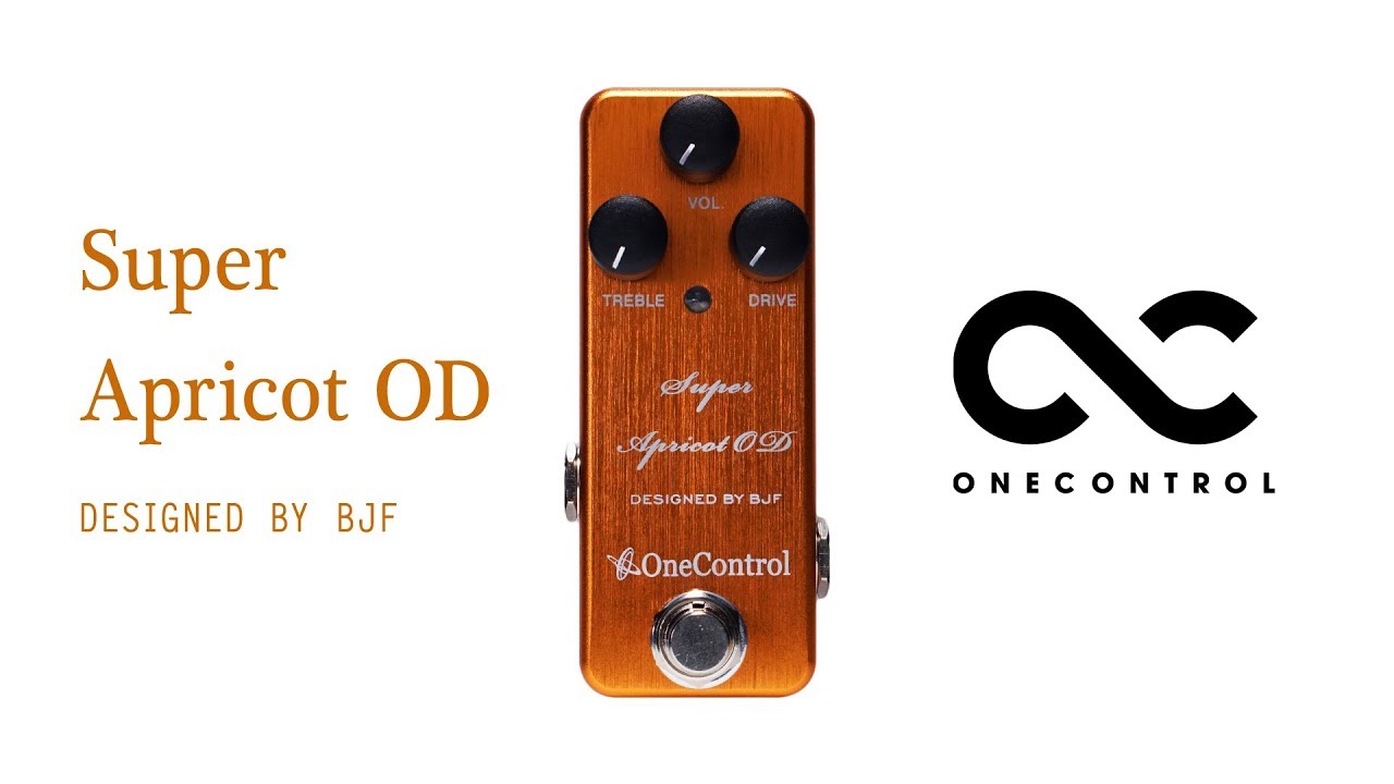 One Control BJF Super Apricot OD Pedal