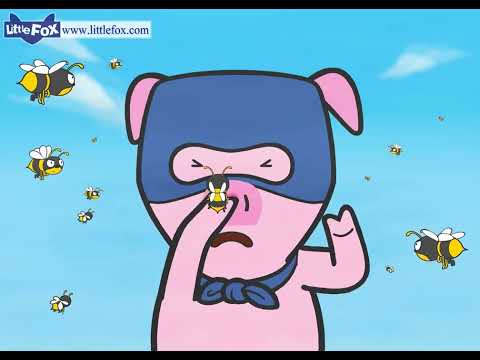 Bat and Friends 20  Super Pig and the Bees   Level 1   By Little Fox