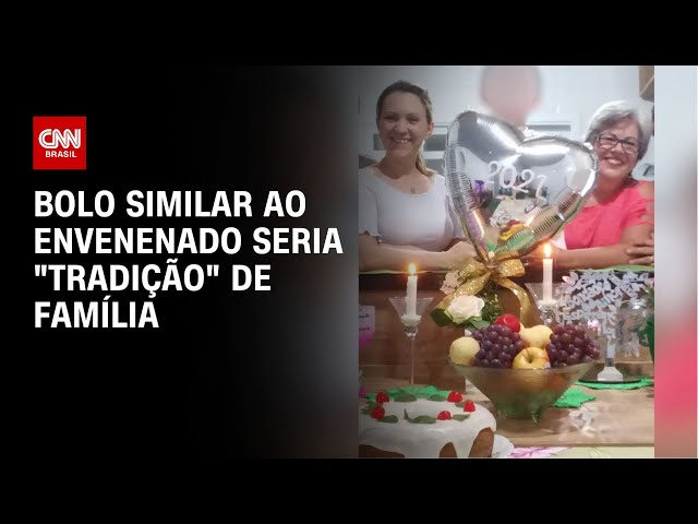 Bolo similar ao envenenado seria "tradição" de família | CNN NOVO DIA