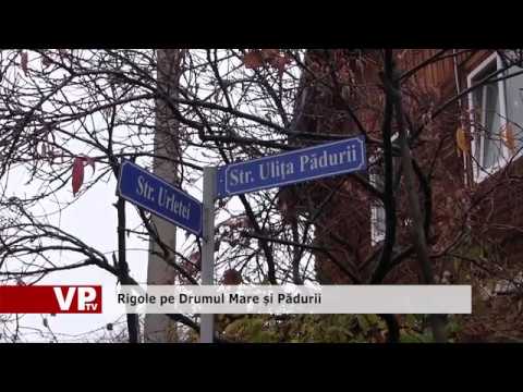 Rigole pe Drumul Mare și Pădurii