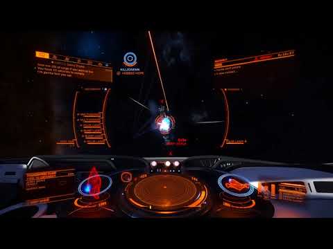 Imperial Cutter vs Type 10 Defender NPC in Elite Dangerous