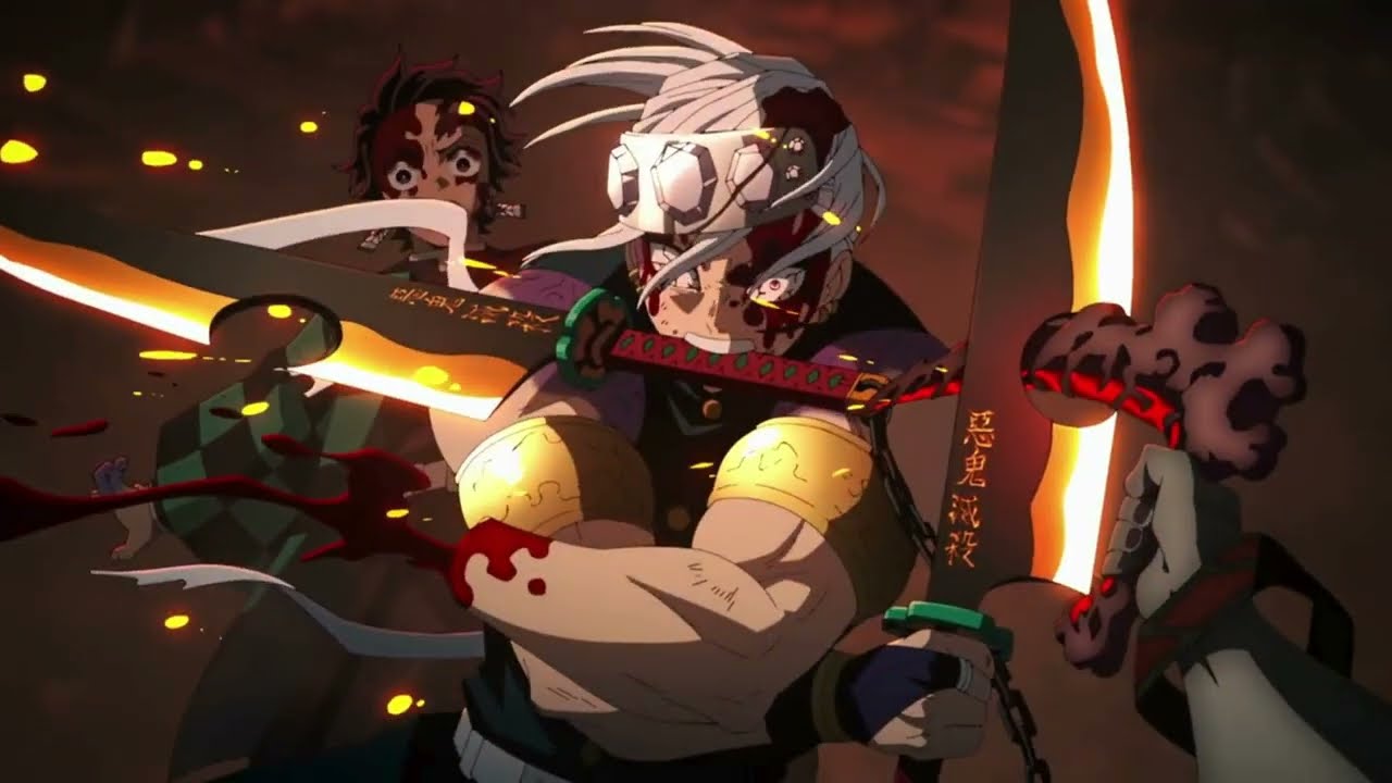 Hashira vs Upper Moon 6 🔥 | Tengen Uzui’s Epic Fight in 2 Minutes!