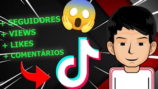 Como COMPRAR VIEWS, SEGUIDORES e CURTIDAS  no TIK TOK (O MAIS BARATO QUE TEM)