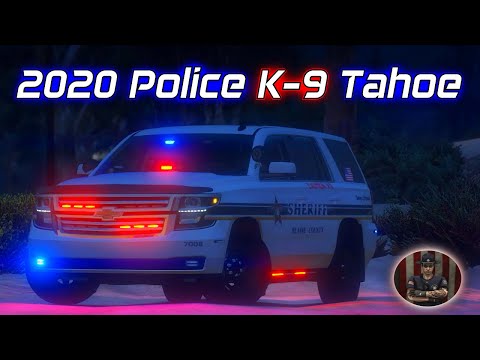 2020 Police K-9 Tahoe | Showcase | Models Made By: Trooper Corentin