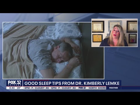 Good sleep tips from Dr. Kimberly Lemke